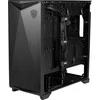 MSI | Kompiuterio korpusas | MPG GUNGNIR 300P AIRFLOW | Šoninis langas | Juodas | Vidutinio dydžio bokštas | ATX