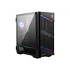 MSI | Korpusas | MPG VELOX 100P AIRFLOW | Šoninis langas | Juodas | Vidutinio dydžio bokštas | ATX
