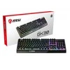 Mecha-membraninė Žaidimų klaviatūra MSI Vigor GK30, su RGB pašvietimu, US išdėstymas