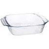 Stiklinis kepimo indas su rankenomis PYREX Optimum 2.3l/29x23x6.5cm kvadratinis
