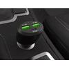 NATEC automobilinis įkroviklis Coney 2x USB 1x USB-C PD 3.0 84W QC3.0