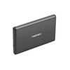 NATEC NKZ-0942 Natec išorinis HDD/SSD korpusas RHINO-C, skirtas 2,5" SATA - USB Type-C, aliuminis