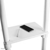 Laikiklis „Neomounts NEWSTAR“ MOBILUSIS PLOKŠČIAEKRANIO GRINDŲ STOVAS (AUKŠTIS: 160 CM) 37–70" Baltas