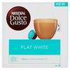 Nescafe Dolce Gusto Flat Baltas Kava, 16 kapsulių dėžutėje