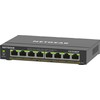 NETGEAR 8-Port Gigabit Ethernet PoE+ Plus Switch (GS308EP) Managed L2/L3 Gigabit Ethernet (10/100/1000) Power over Ethernet (PoE) Juodas
