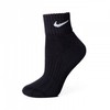 Nike Value Cotton Quarter kojinės 3 poros SX4926 001
