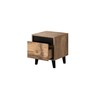 Cama Meble Naktinis Staliukas - NORD 40x38x45 cm Ąžuolas/Antracitas