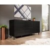 Cama Meble Komoda - Nova 155x40x72 Juoda Matinė