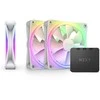 Korpusų Ventiliatorius - NZXT F-Series 120mm RGB 500 RPM 28-32 dB Triple Baltas
