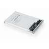 GEMBIRD EE2-U3S9-6 Gembird HDD/SSD korpusas, skirtas 2,5 SATA - USB 3.0, 9,5 mm, skaidrus plastikas