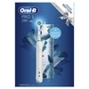 Dantų šepetėlis Oral-B Pro CrossAction Baltas + Eturi Baltas