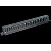 Alantec PK008 kabelių organizatorius Kabelių dėžutė Sieninis Juodas