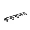 LANBERG 19 colių kabelių valdymas AK-1205-B skydelis 5 žiedų tipas B 1U juodas
