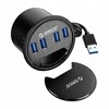 HUB USB Orico 4x USB-A 3.1 Gen1 (DESK- 4U- BK- BP)