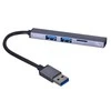Orico Adapteris Hub 3x USB+ TF 3.0