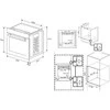 Thermo electric orkaitė Beko BBIE123001BD Juodas
