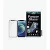 Panzer Glass PanzerGlass E2E mikrolūžių antibakterinis stiklas su Swarovsky Crystal fotoaparato dangteliu Apple iPhone 12 mini - su Juodas rėmeliu