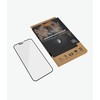 Panzer Glass PanzerGlass E2E mikrolūžimo antibakterinis stiklas su Swarovsky Crystal fotoaparato dangteliu, skirtas Apple iPhone 13/13 Pro - Su Juodas rėmeliu