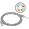 Alantec KKU6SZA0.5 networking cable Pilkas 0.5 m Cat6 U/UTP (UTP)