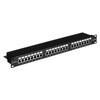 Q Lantec Patchpanel STP cat.5e 19 colių 1U 24xRJ45 LSA