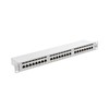 LANBERG PPS6-1024-S Patch Panel 24 prievadas 1U kat. 6 ekranuoti pilkai