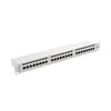 LANBERG PPS6-1024-S Patch Panel 24 prievadas 1U kat. 6 ekranuoti pilkai