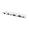 LANBERG PPS6-1024-S Patch Panel 24 prievadas 1U kat. 6 ekranuoti pilkai