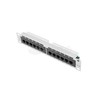 LANBERG PPU5-9012-S Lanberg Patch Panel 10, 12 port 1U, cat.5e, pilka