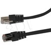 GEMBIRD PP22-0.5M/BK Gembird patchcord RJ45, cat.5e, FTP, 0.5m, juodas