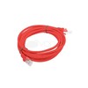 PATCHCORD KAT.6 UTP 3M Raudonas FLUKE PASSED LANBERG