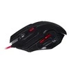 Pelė computer Esperanza 6D EGM403R (Optinė, 2400 DPI, juodos spalvos, red color