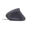 GEMBIRD MUS-ERGO-01 Gembird Ergonomic 6-button optinė pelė MUS-ERGO-01, 3200 DPI, USB, Juodas