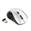 GEMBIRD MUSW-4B-02-BS Gembird Optinė belaidė pelė MUSW-4B-02-BS, 1600 DPI, nano USB, juodas-sidabrinis