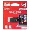 Atmintinė USB 3.0 GOODRAM UTS3 64GB, juoda sp.