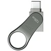 „Silicon Power Mobile C80“ USB atmintinė 128 GB A tipo USB / C tipo USB 3.0 (3.1 Gen 1) Titanium