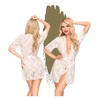 Penthouse Sweet Retreat Baltas Lace Kimono Set S/L - Elegant Loungewear