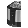 „Philips Viva Collection“ skrudintuvas HD2637/90 Ypač platus skrudintuvas su 2 angomis, įmontuotas bandelių šildytuvas, Juodas