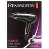 Remington Power Dry 2000 Plaukų džiovintuvas D3010 Ionic function, 2000 W, Juodas