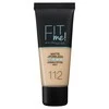 Maybelline FIT ME FDT MATTE.TB.NU 112 Soft Bei Vamzdelis Skystis 30 ml
