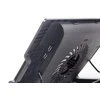 GEMBIRD NBS-1F17T-01 Gembird nešiojamojo kompiuterio aušinimo stovas 17 su vienu ventiliatoriumi, juodas NBS-1F17T-01