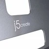 J5create - Daugiakampis dvigubas 4K prijungimo stovas