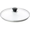 Ballarini 16 cm stiklinis dangtis su juoda rankena