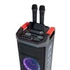 AIWA KBTUS-608 MKII 600W (80W RMS) nešiojama garso sistema su karaoke, šviesos efektais