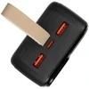 „Rivacase“ nešiojama baterija, 30 000 mAh, USB-C, 20 W, LCD, 1 x USB-C PD, 20 W, 2 x USB-A, QC 3.0, 18 W, juoda