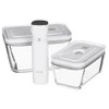 Vakuumavimo rinkinys ZWILLING Fresh &amp; Save 7 dalių, Stiklas, M/L