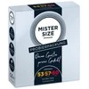 Mister Size Prezervatyvai Prezervatyvai tinka 53mm 57mm 60mm 3vnt..