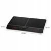 Clatronic Indukcinė Viryklė - Profi Cook PC-DKI 1067, 3500W, 2 Kaitvietės, Juoda