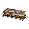 Profi Cook raclette grilis 10 asmenų su akmens ir grilio plokštėmis PC-RG 1144