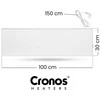 Infraraudonųjų spindulių šildytuvas Cronos Synthelith Pro CRP-300TWP, 0,3 kW, Baltas