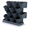 Vertikalūs sodo vazonai Prosperplast Cascade Garden IO2W600S-S433 55cm